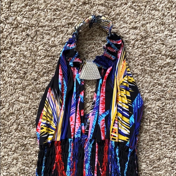 Printed Maxi Dress - Picture 2 of 6